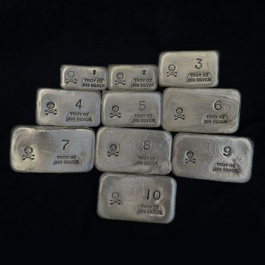  1 Oz Silver Bars