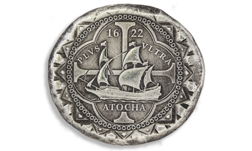 1622 Atocha Silver Cob Coin