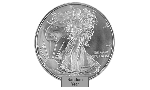 American Silver Eagle 1 Ounce Coin Random Year